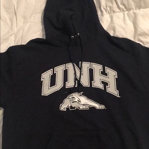 Dark Blue University of New Hampshire hoodie
